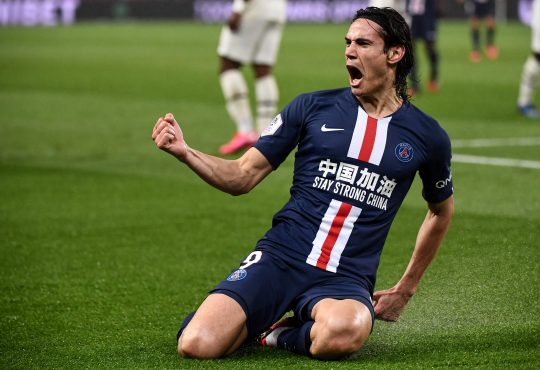 Cavani PSG Champions