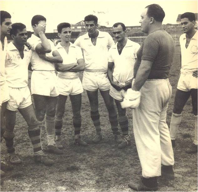 Santos en 1955.