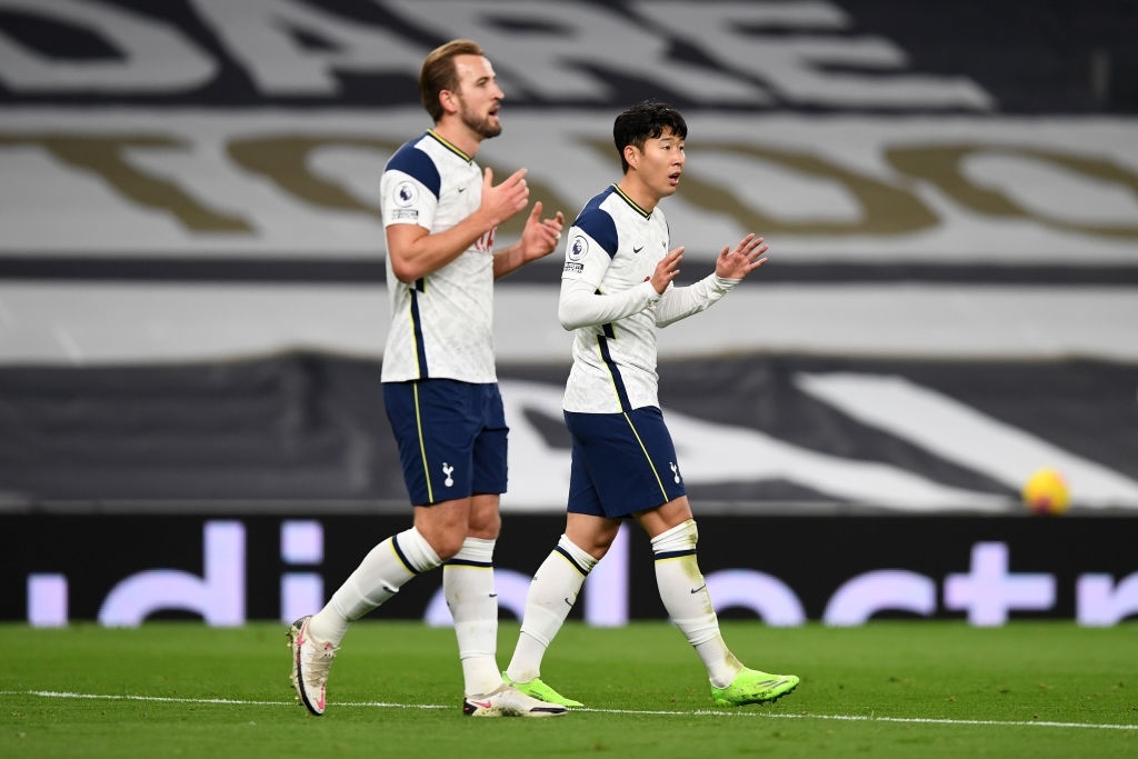 Harry Kane y Heung-min Son