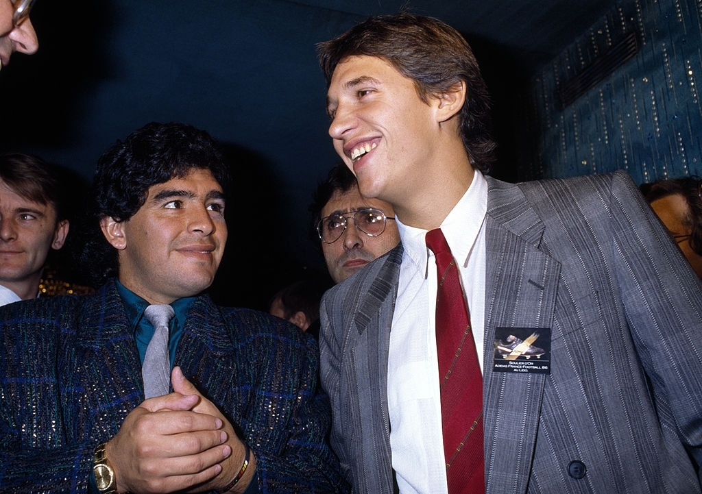 Maradona y Lineker.