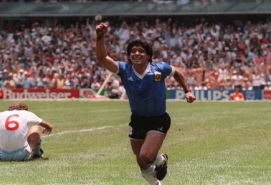 Maradona Vs Inglaterra - AP