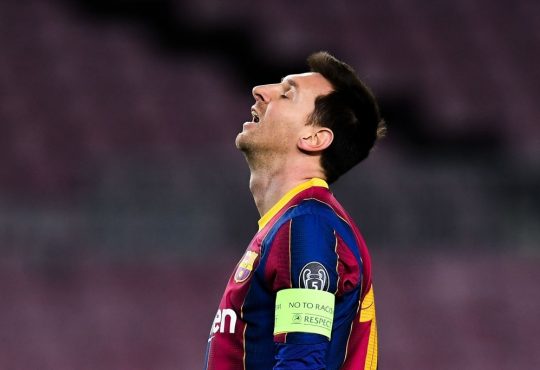 Lionel Messi durante la derrota del Barcelona ante la Juventus.