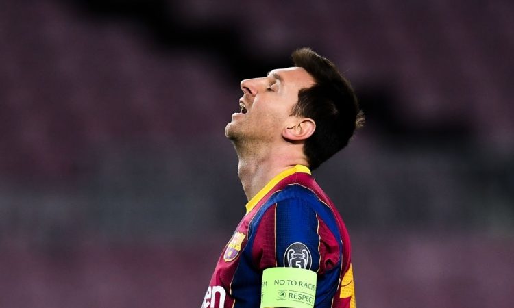 Lionel Messi durante la derrota del Barcelona ante la Juventus.