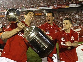 Internacional de Porto Alegre, campeón de la Libertadores.