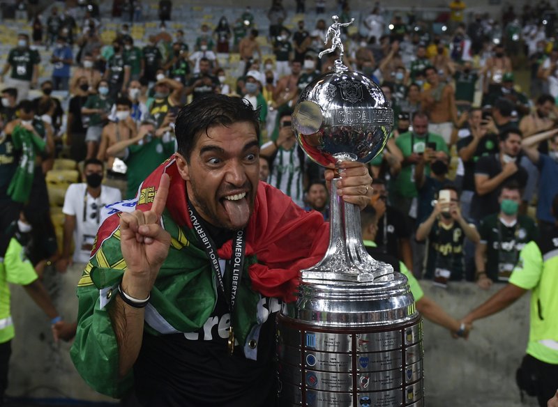 Abel Ferreira, DT campeón de la Libertadores.