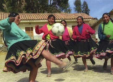 Las futbolistas de Churubamba, Perú.