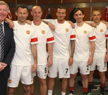 Manchester United: los muchachos de Sir Alex Ferguson.