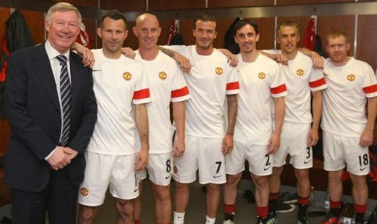 Manchester United: los muchachos de Sir Alex Ferguson.