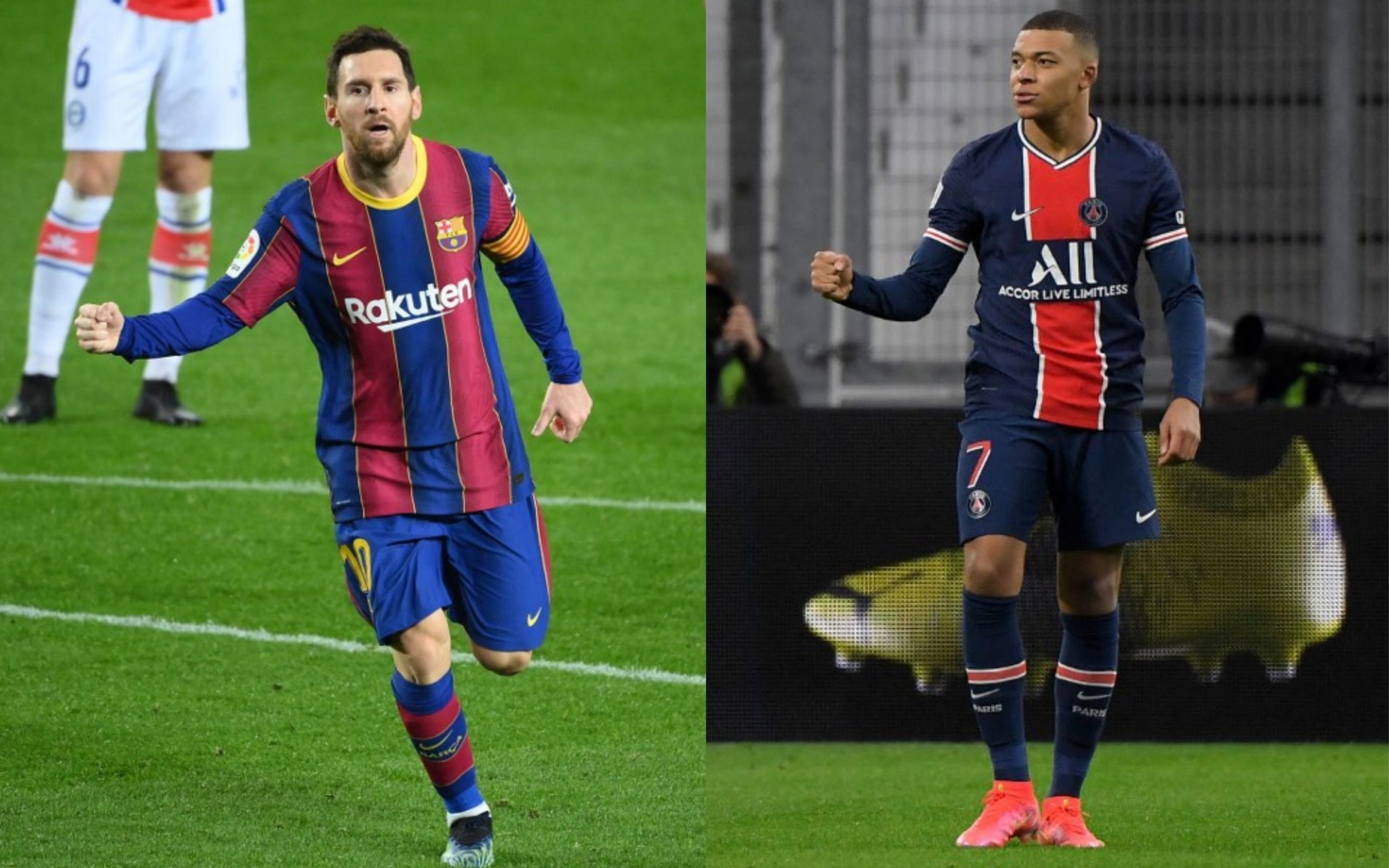 Messi Mbappé