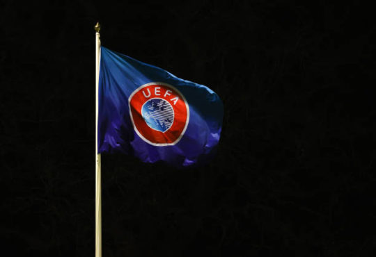 Bandera de la Uefa