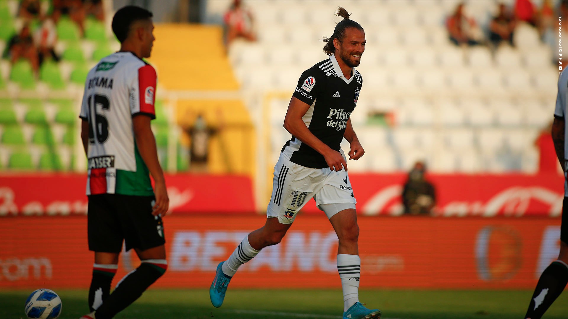 Christian Santos anotó su primer gol con Colo-Colo. Foto: Prensa Colo-Colo