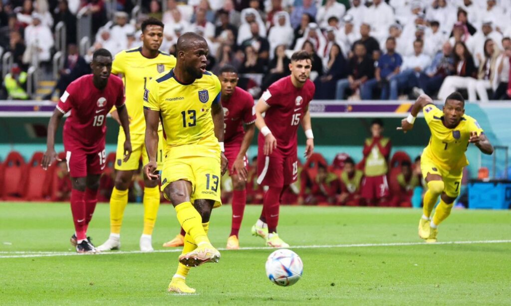 Enner Valencia llevó a Ecuador al triunfo en el debut en Qatar 2022