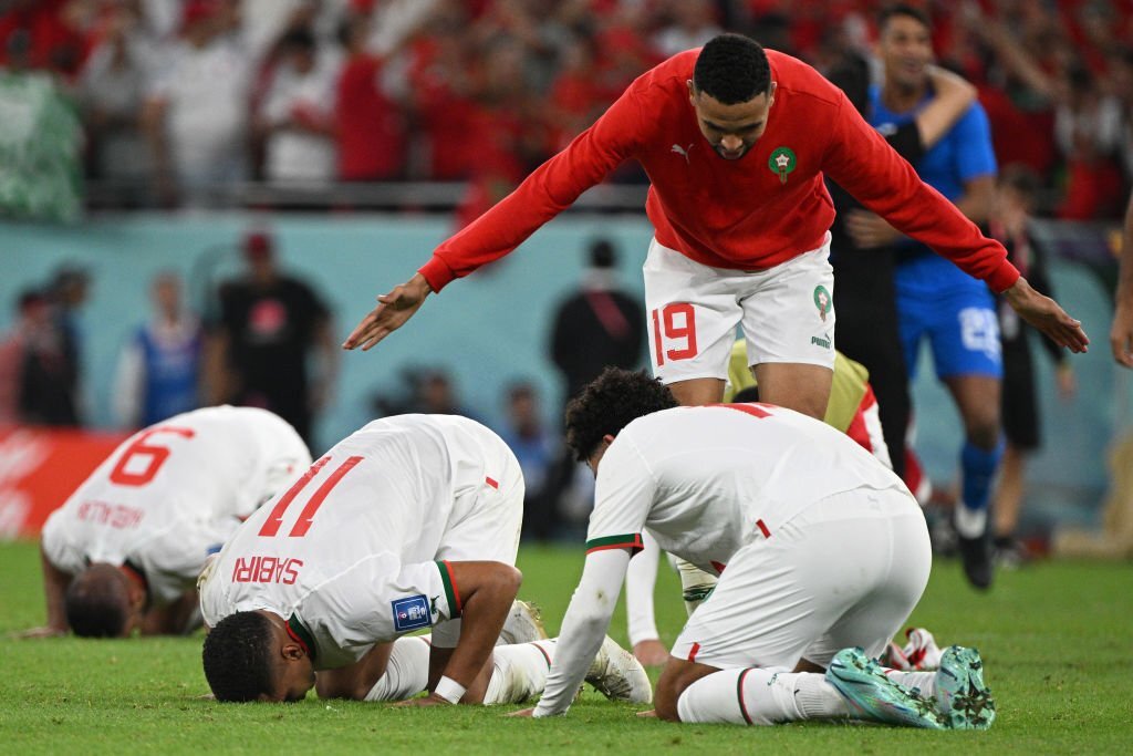 Marruecos batió 2-0 a Bélgica este domingo en Qatar 2022