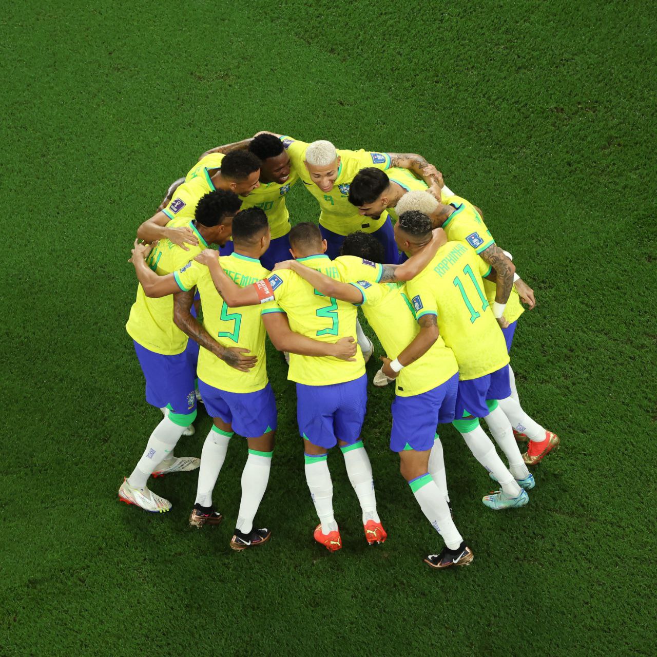 El festejo de Brasil