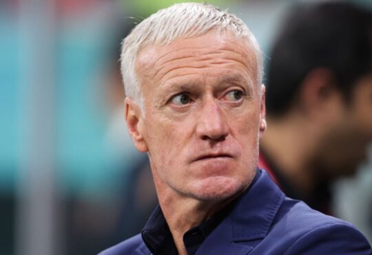 Didier Deschamps, seleccionador de Francia