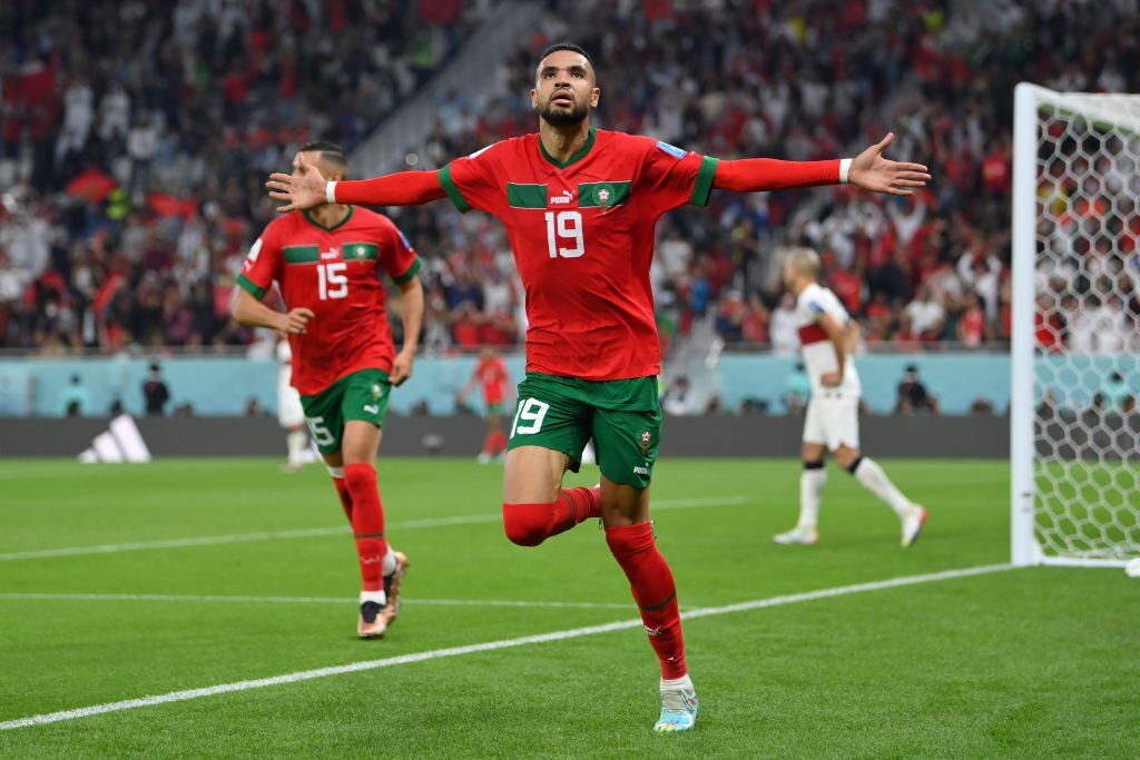 En-Nesyri marcó el gol que clasificó a Marruecos a semifinales de Qatar 2022