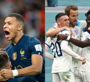 Kylian Mbappé (Francia) vs Harry Kane (Inglaterra)