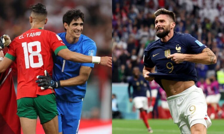 Bono y Giroud se verán en semifinales de Qatar 2022