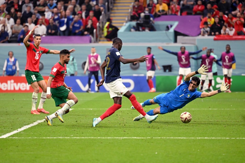 El gol de Randal Kolo Muani para el 2-0 definitivo ante Marruecos